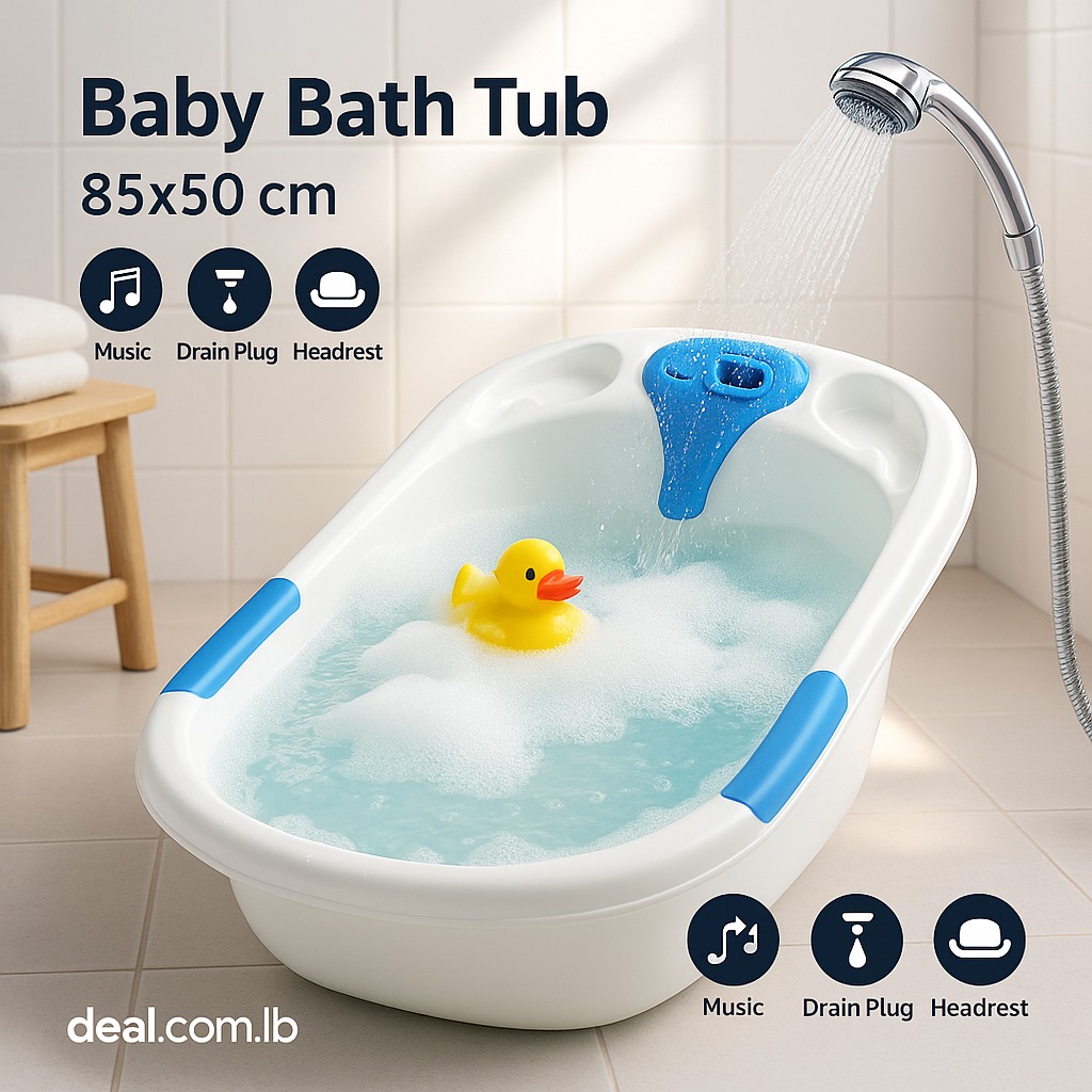 بانيو موسيقي للأطفال | Baby Music Bathtub